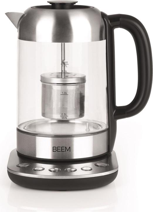 Produktbild Beem Wasserkocher Teatime 2 1.7 l, Schwarz/Silber (1.70 l)