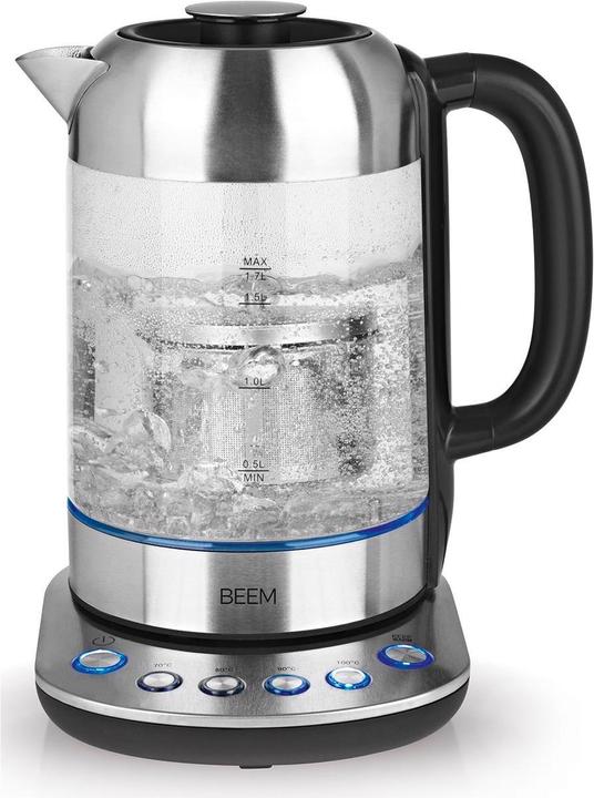 Produktbild Beem Wasserkocher Teatime 2 1.7 l, Schwarz/Silber (1.70 l)