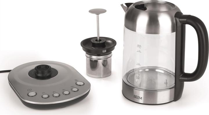 Produktbild Beem Wasserkocher Teatime 2 1.7 l, Schwarz/Silber (1.70 l)