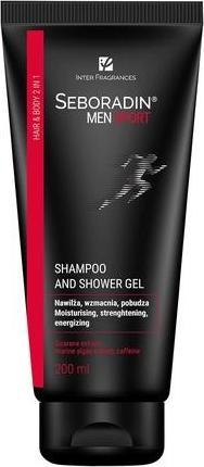 Immagine prodotto Seboradin Men Sport 2in1 Shampoo e Gel doccia 200ml (200 ml, Shampoo liquido)