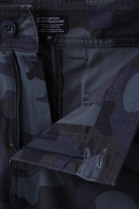 Actual product image Mountain Warehouse Mens Camo Cargo Shorts (Frequency band 38 (2600 MHz))