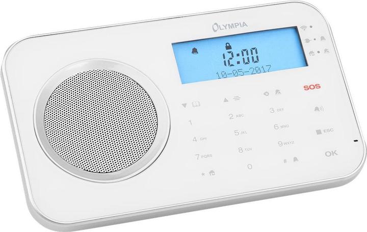 Actual product image Olympia Radio alarm system