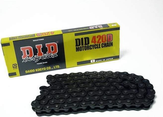 Actual product image D.I.D 420D(B&B) X 120 Mail. Rj