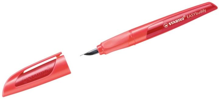 Actual product image STABILO EASYbuddy L, left-handed, coral/red (Coral, Red, 1 x)
