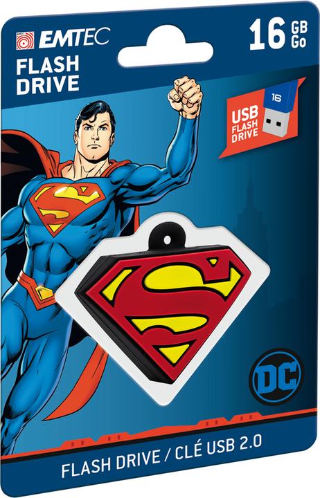 Produktbild Emtec DC Comics Collector Superman (16 GB, USB-A)