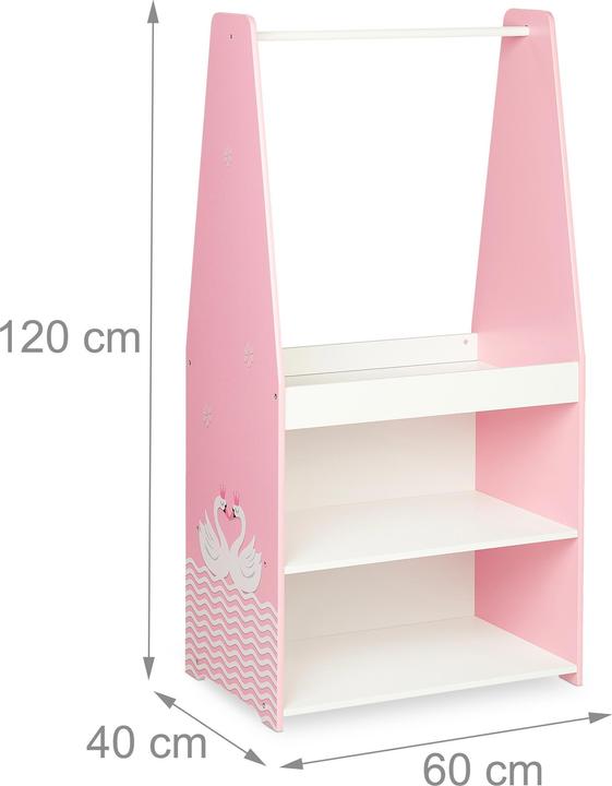 Actual product image Relaxdays Children's clothes rack