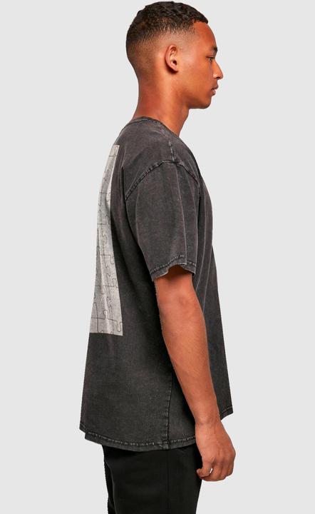 Actual product image Merchcode Missing Piece Acid Washed Heavy Oversize Tee - 136217 (L)