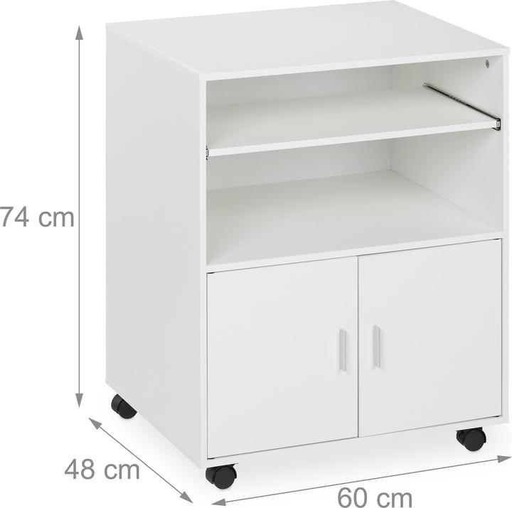 Actual product image Relaxdays Rollcontainer (60 x 48 x 74 cm)