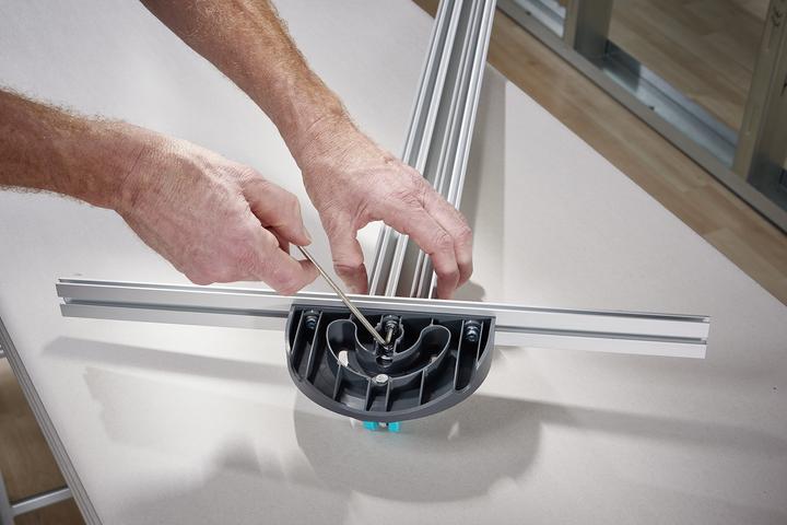Productafbeelding wolfcraft wolfcraft 1 T-Schiene mit Parallelschneider