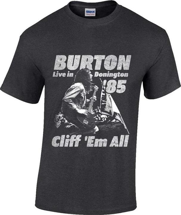 Immagine prodotto Metallica Maglietta retrò unisex per adulti di Cliff Burton (M)