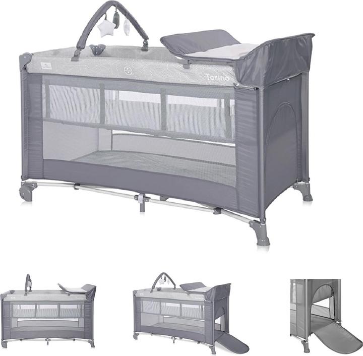 Produktbild Lorelli Reisebett Torino plus 2 Ebenen