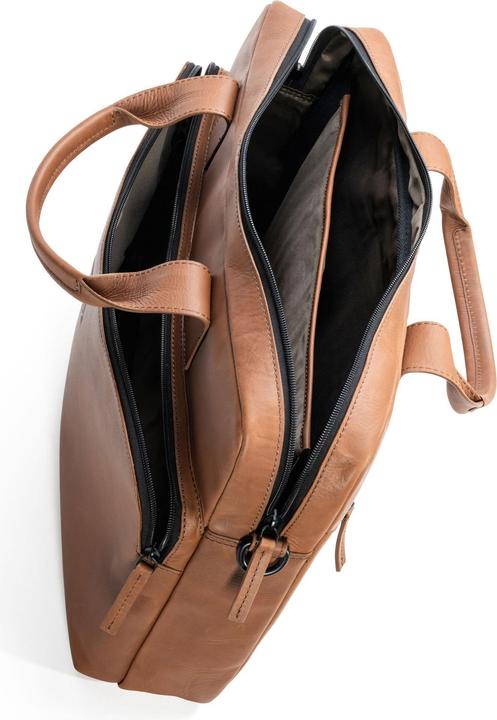 Image du produit Farmhood Porte-documents Nashville en cuir 39 cm pour ordinateur portable