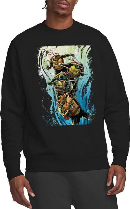 Immagine prodotto Teenage Mutant NT Cool Rainbow Warriors Felpa Adulto Unisex (XXL)