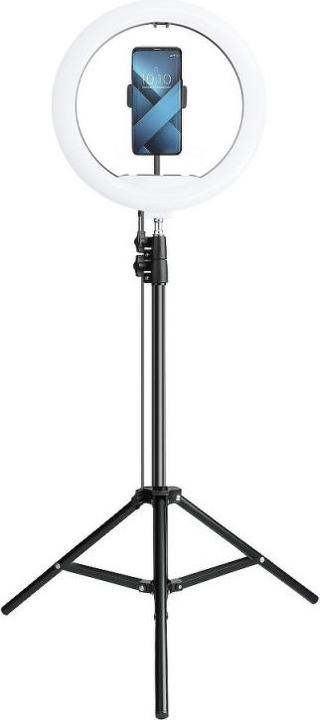 Produktbild Techonic 13-Zoll-LED-Selfie-Lampe mit ausziehbarer Halterung 185cm