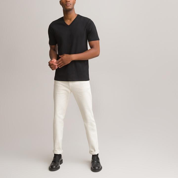 Immagine prodotto La Redoute Collections T-Shirt mit V-Ausschnitt (M)