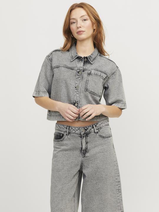 Actual product image JJXX Jxsandy Comfort Ss Denim Shirt Dnm Ln (S)