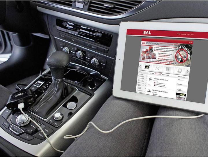 Actual product image Eufab Car socket 4 in 1