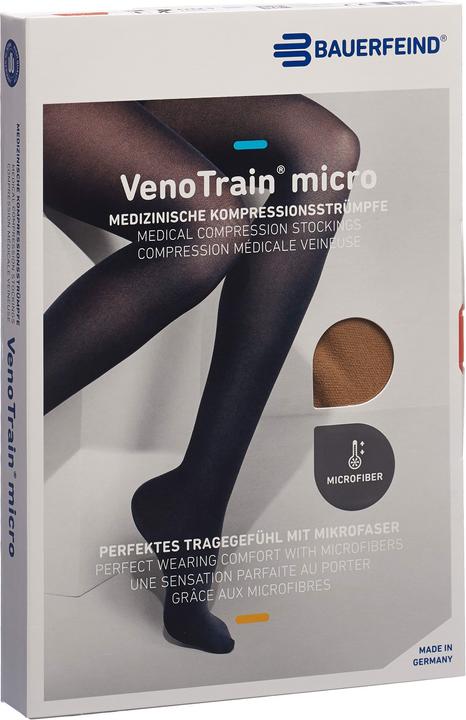 Produktbild Veno Train MICRO A-G KKL2 S plus/short offene Fussspitze caramel Haftband Spitze normal (S)
