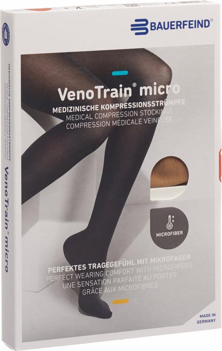 Produktbild Veno Train MICRO A-D KKL2 L normal/long offene Fussspitze caramel (L)