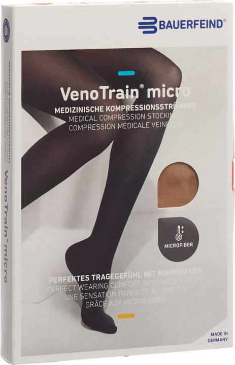 Actual product image Veno Train MICRO A-D KKL2 M plus/short offene Fussspitze caramel (M)