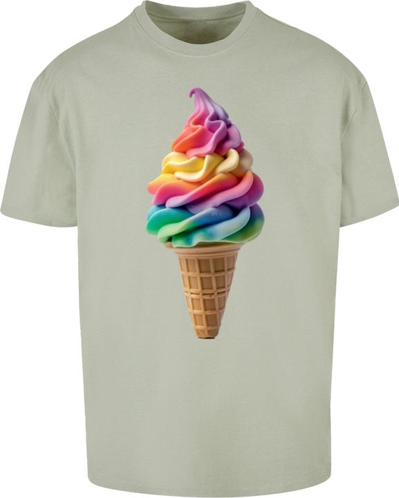 Actual product image Merchcode Pride Scoops Heavy Oversized T-shirt - 170399 (S)