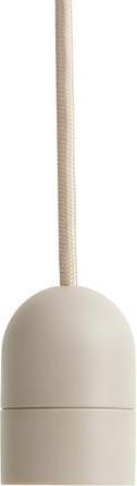 Actual product image HAY Common Cord Set Pendant - Clay White