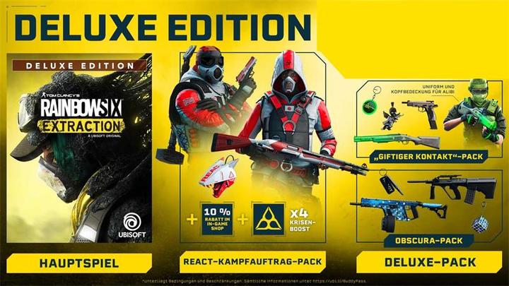 Image du produit Ubisoft Rainbow Six : Extraction - Édition Deluxe (Xbox Series X, Multilingue)
