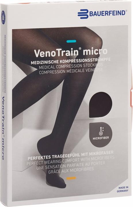 Veno Train MICRO A-D KKL2 L normal/long offene Fussspitze schwarz (L)