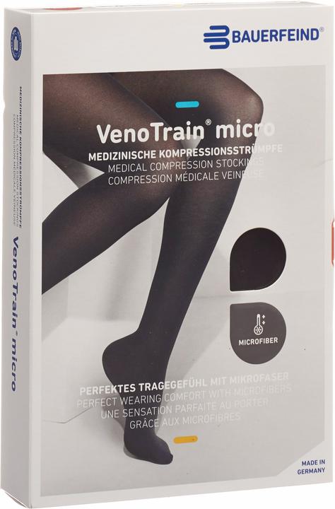 Veno Train MICRO A-T KKL2 M plus/short geschlossene Fussspitze schwarz (M)