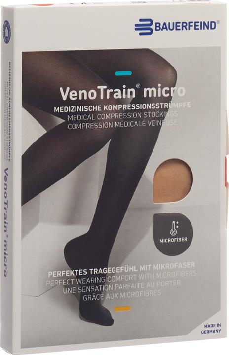 Produktbild Veno Train MICRO A-D KKL2 L normal/short geschlossene Fussspitze creme (L)