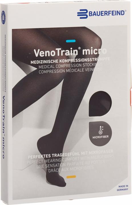 Immagine prodotto Veno Train MICRO A-D KKL2 L plus/short geschlossene Fussspitze schwarz (L)