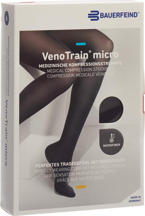 Produktbild Veno Train MICRO A-TU KKL2 S plus/short geschlossene Fussspitze schwarz (S)