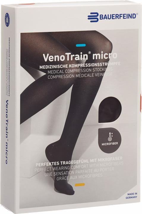 Veno Train MICRO A-TU KKL2 L plus/long geschlossene Fussspitze schwarz (L)