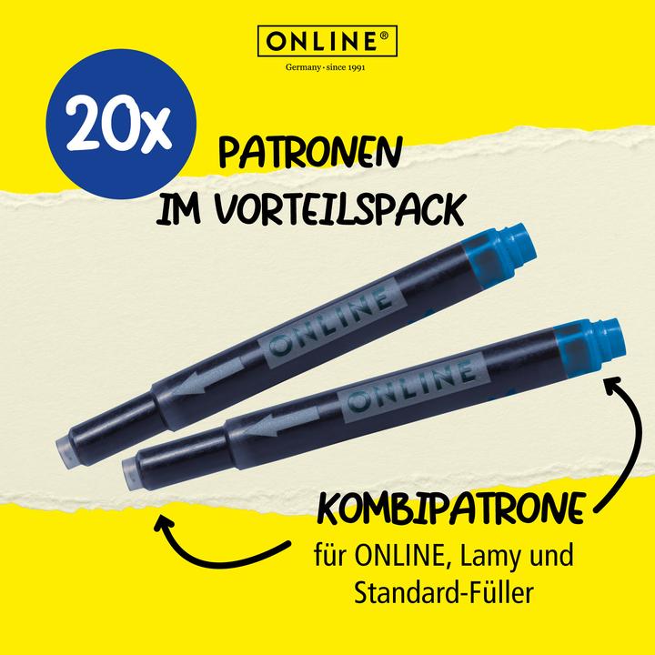 Actual product image Online Tintenlöscher + Patronen