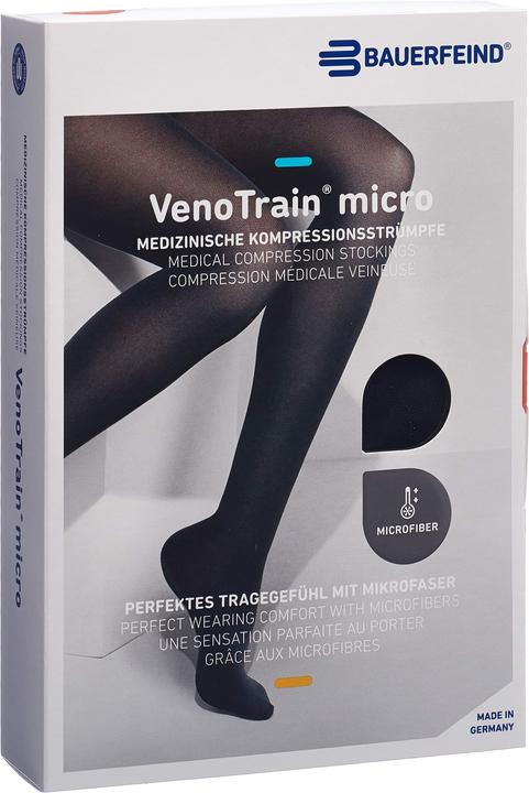 Produktbild Veno Train MICRO A-TU KKL2 S plus/long offene Fussspitze schwarz (S)