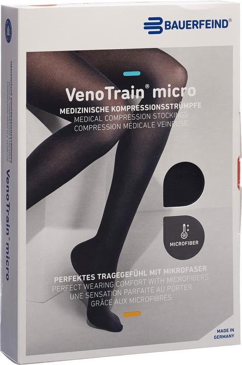 Produktbild Veno Train MICRO A-T KKL2 M plus/long offene Fussspitze schwarz