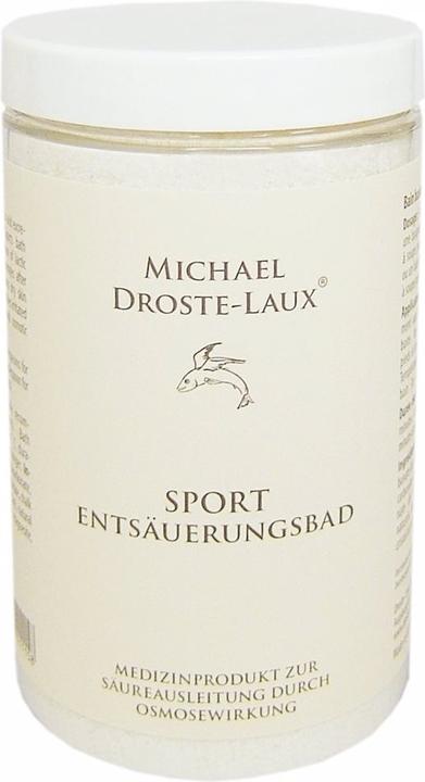 Michael Droste-Laux Basisches Sport Entsäuerungsbad (500000 ml, Badeperlen)