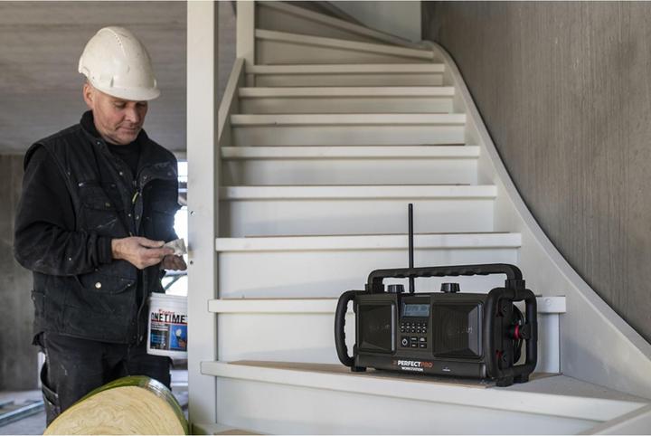 Image du produit PerfectPro Radio de chantier DSFREE 2 (DAB+ DAB, FM, Bluetooth)