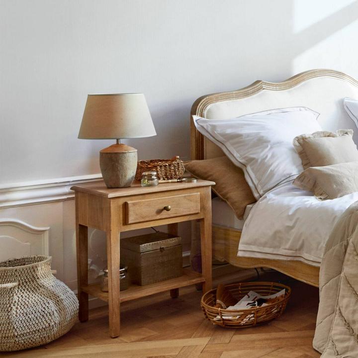 Actual product image Loberon Table Lamp Verfaille Antique Grey (E27)