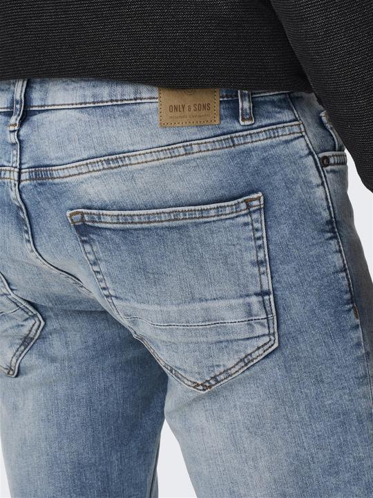 Actual product image Only & Sons ONSLoom Blue Wash Slim Fit Jeans (W28/L30)