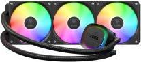 Actual product image Gamdias Liquid Kï¿½hler Aura GL360 V2 Black retail
