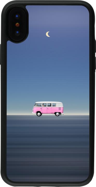 Actual product image PhoneLook Cover silicone black Spring 23 pink bus (Apple iPhone XS, Apple iPhone X)