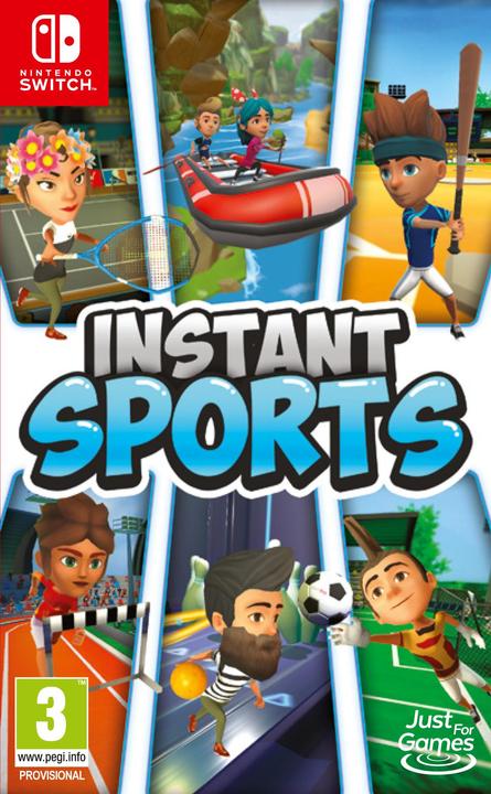 Actual product image Just for Games Instant Sports (Switch)