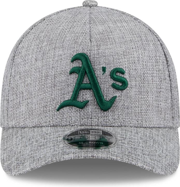 Actual product image New Era 9Forty M-Crown Cap - Weave Oakland Athletics Grau