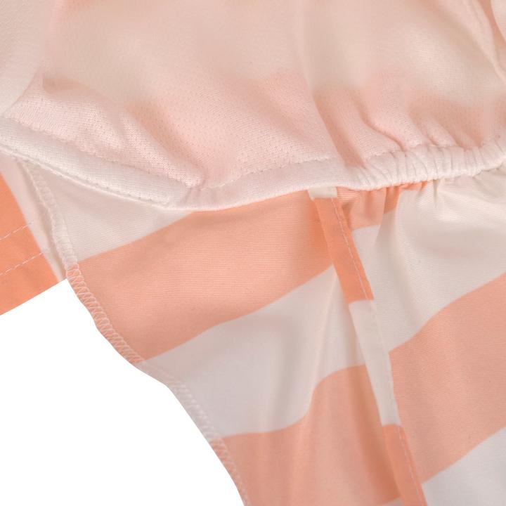 Image du produit Lässig Chapeau de soleil Flap Block Stripes - Milky Peach T. 46-49 cm (47, 49)