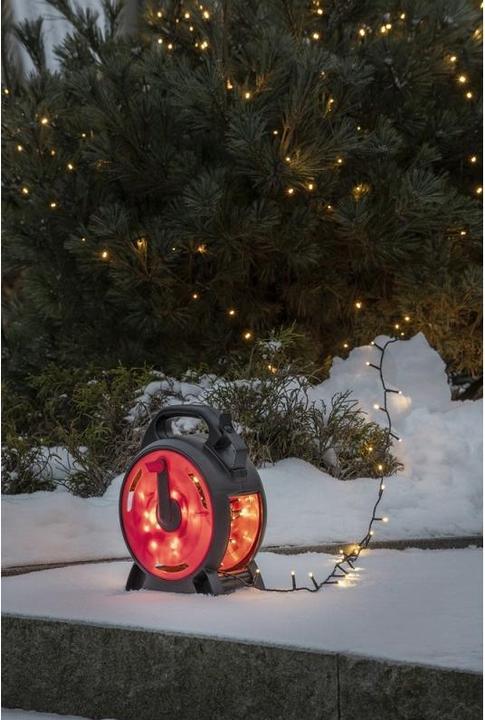 Image du produit Konstsmide Guirlande lumineuse à LED avec enrouleur de câble (41.93 m)