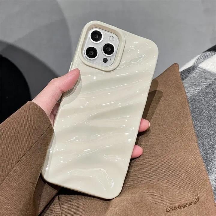 Immagine prodotto PhoneLook Coque Silicone avec forme de vague 3D mat (Apple iPhone 15)
