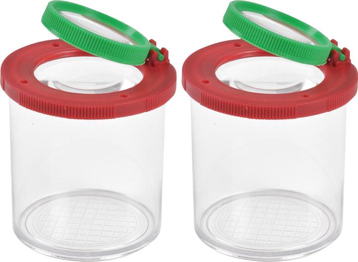 Immagine prodotto Casativo Set di 2 bicchieri con lente d'ingrandimento, scatola per insetti con lente d'ingrandimento