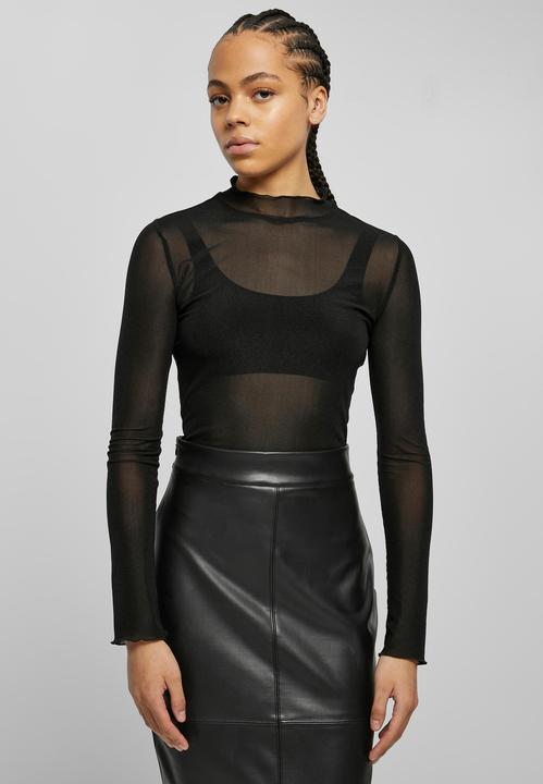 Produktbild Urban Classics Ladies Mesh Turtleneck Body (5XL)