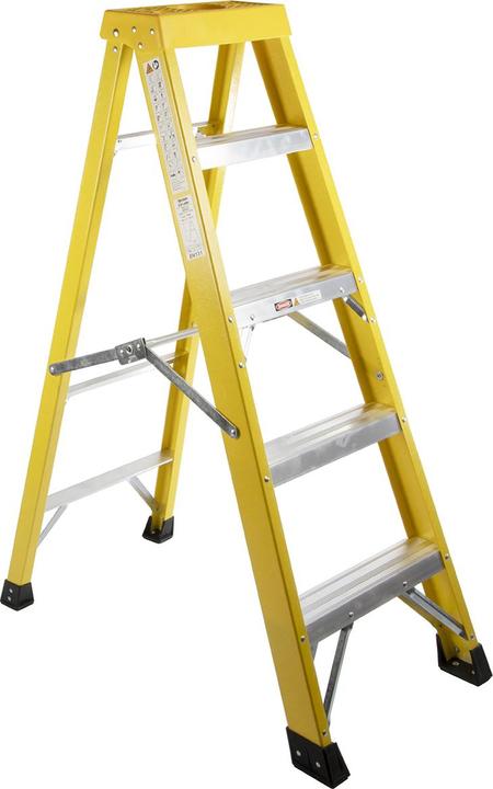 Produktbild Rs Pro Klapp-Stehleiter 5 Sprossen Glasfaser (Stehleiter, 133 cm)
